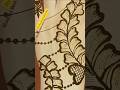 new stylish back hand mehndi design #shorts#reel#reels#new#simple#shortsfeed