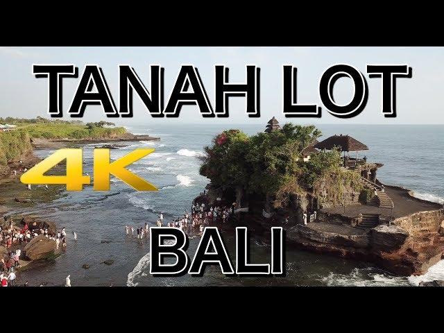 Tanah Lot Temple in Bali Indonesia 4K class=