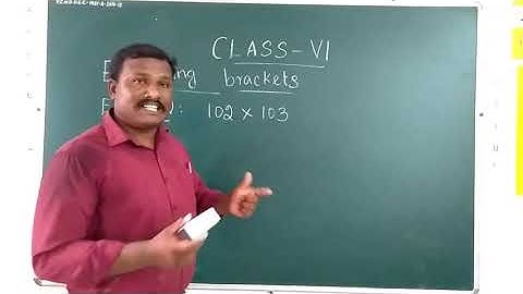 Class 6, Chapter:1, Knowing Our Numbers(Using Brackets, Expanding Brackets)