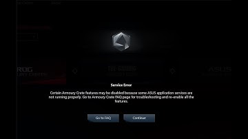 Armoury Crate Service Error FIX [SOLVED]
