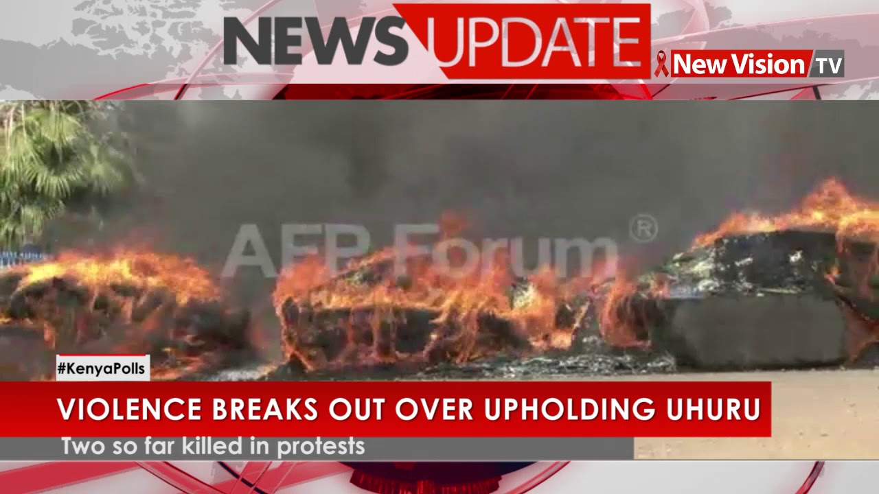 bukedde tv 1 live now Violence breaks out over upholding Uhuru