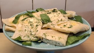 картинка: Maultaschen mit  Quark/ Вареники с творогом 