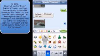 HOW TO ENABLE OR DISABLE EMOJI KEYBOARD IN IOS 6 screenshot 5