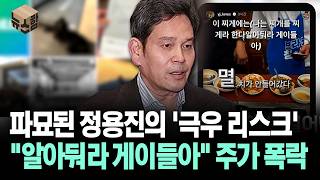 [뉴스'함'] 파묘된 정용진의 '극우 리스크'... "알아둬라 게이들아" 주가 폭락