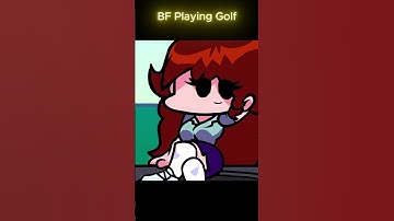 BF Playing Golf [FNF Animation] #fnf #fnfmod #fridaynightfunkin #shorts #fnfsus