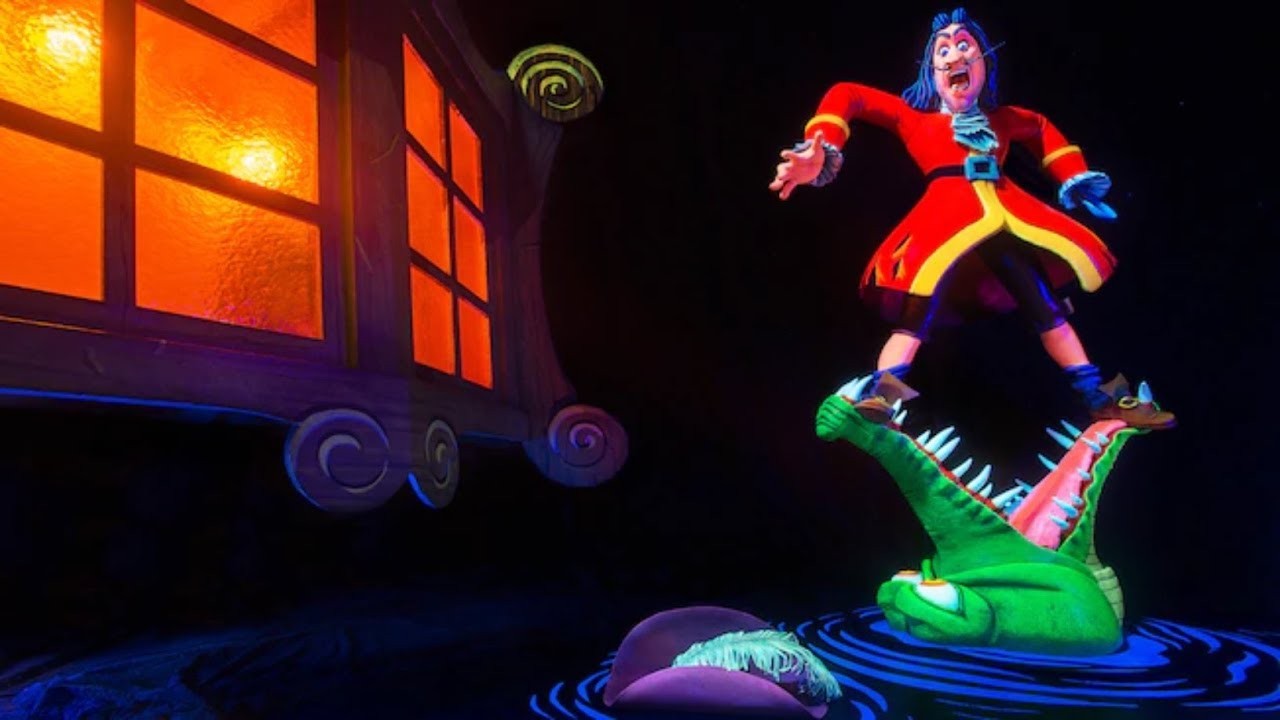 Peter Pan S Flight On Ride Magic Kingdom Walt Disney World Youtube