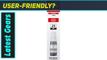 Canon GI-25 Black Ink: The Smartest Refill for GX Series MegaTank Printers!