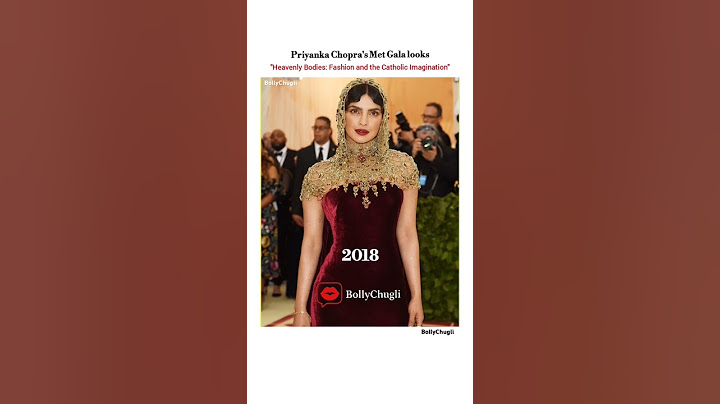 Priyanka chopra all met gala looks ❤️ #priyankachopra #priyanka #nickjonas #metgala #edit #hollywood