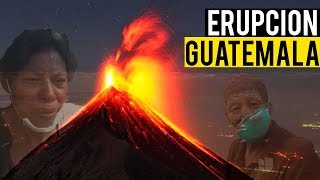 Impactante Erupción del Volcan de Fuego en Guatemala