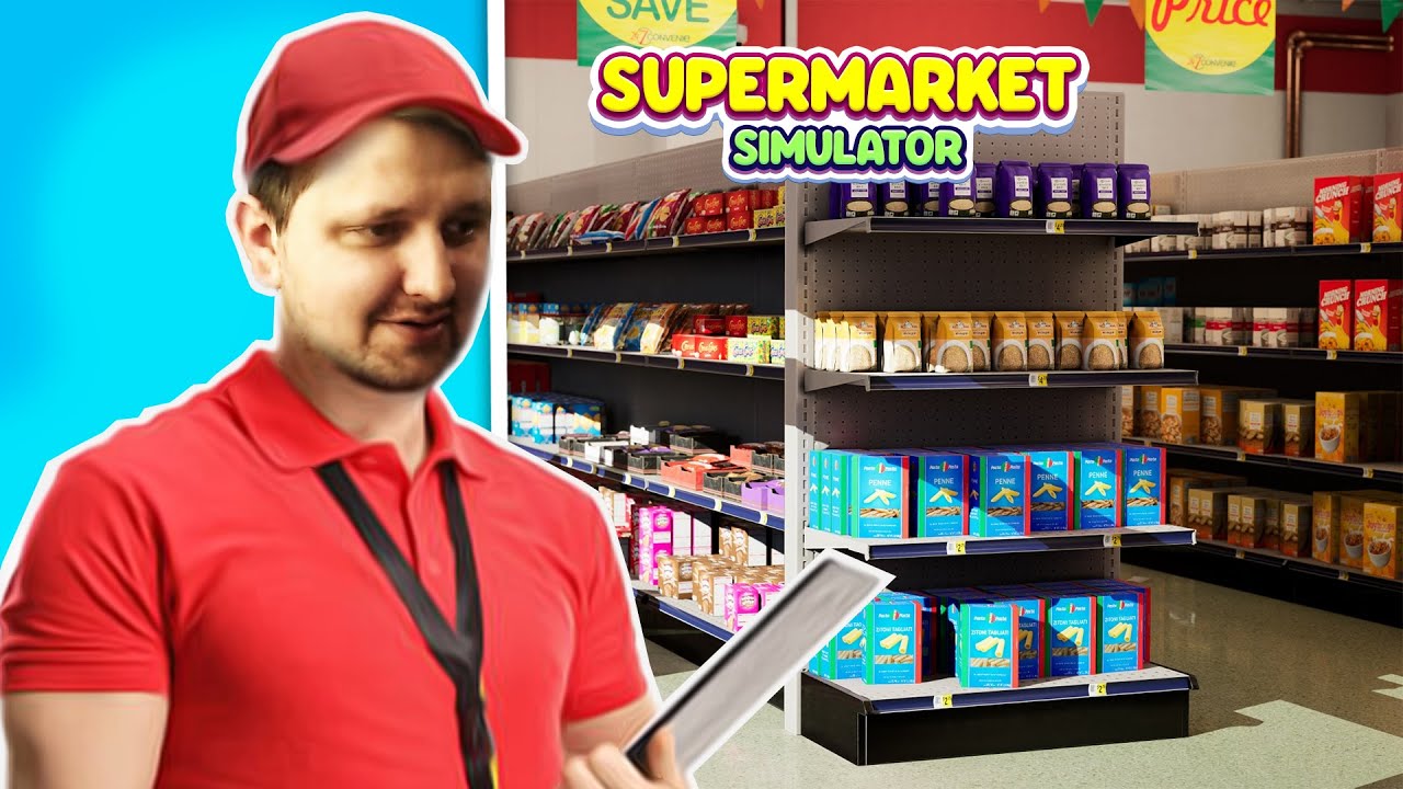 VEIKALS PALIEK PLAŠĀKS! #3 | Supermarket simulator