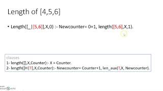 function length calculate the length of a given list with tailer recursion PROLOG