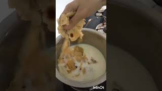 Live with me (Roti Kheer sweet recipe)pl like and subscribe my channel ?