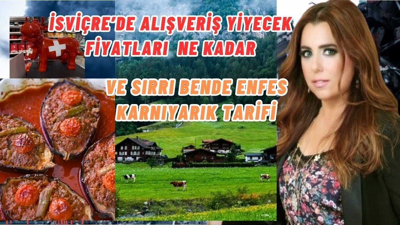 İSVİÇRE'DEKİ EVİMDE KARNIYARIK YAPTIM! CENEVRE'Yİ GEZİYORUZ