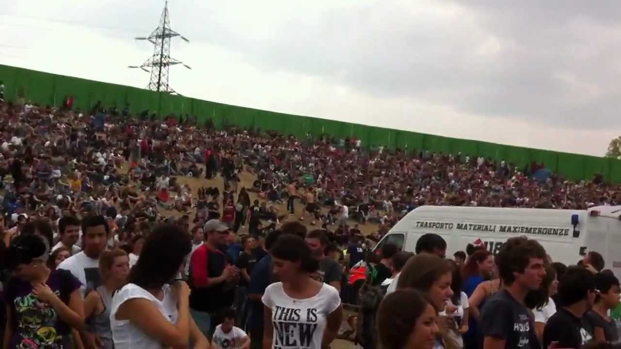 Iday festival arena parco nord Bologna 2012 YouTube