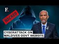 Maldives home ministry website hacked hackers warn against antiindia actions