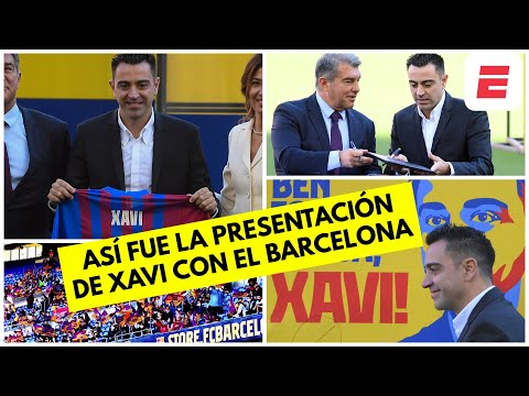 Así se vivió la presentación de Xavi Hernández con el Barcelona en el Camp Nou | Exclusivos