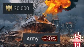 Discount in War Thunder - 10th Anniversary Sale