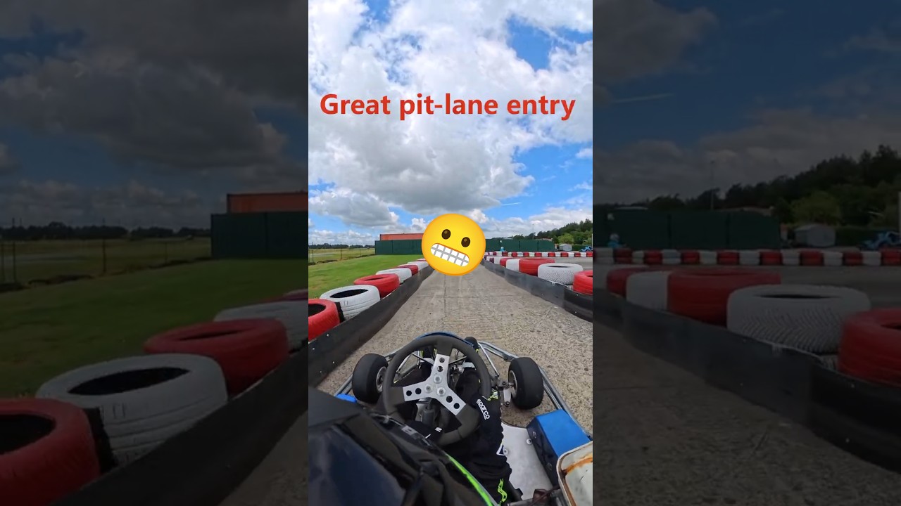 Emslandring Dankern pit-lane perfect entry