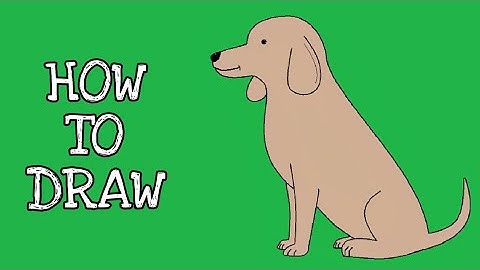 How to draw Dog in easy steps | Drawing PUPPY on computer using Ms Paint. #artforkidshub
