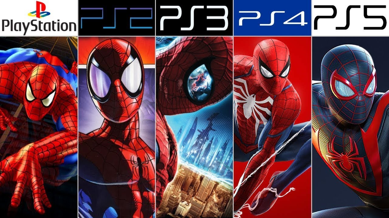 I Tried Web Swining In Every Type Of Spider Man Game
