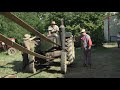 Battages  latour beilles dans la campagne lauragaise