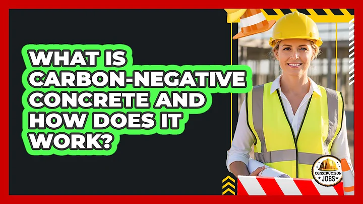 What Is Carbon-negative Concrete And How Does It Work? - Construction Jobs