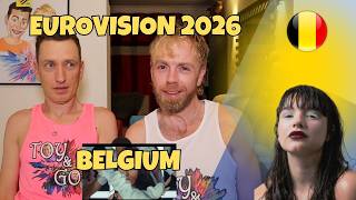 Belgium Eurovision 2026 | Essyla - Dancing on the Ice  | REACTION