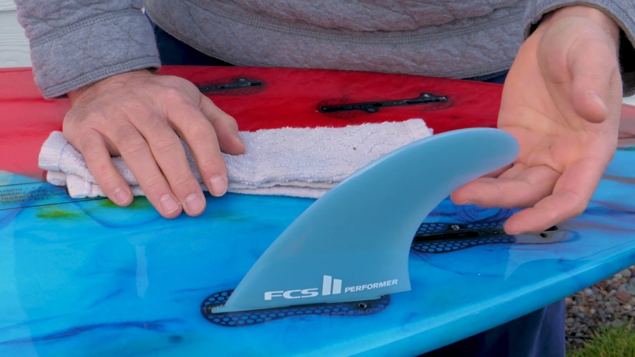 How To Install \U0026 Remove Fcs Ii Surfboard Fins