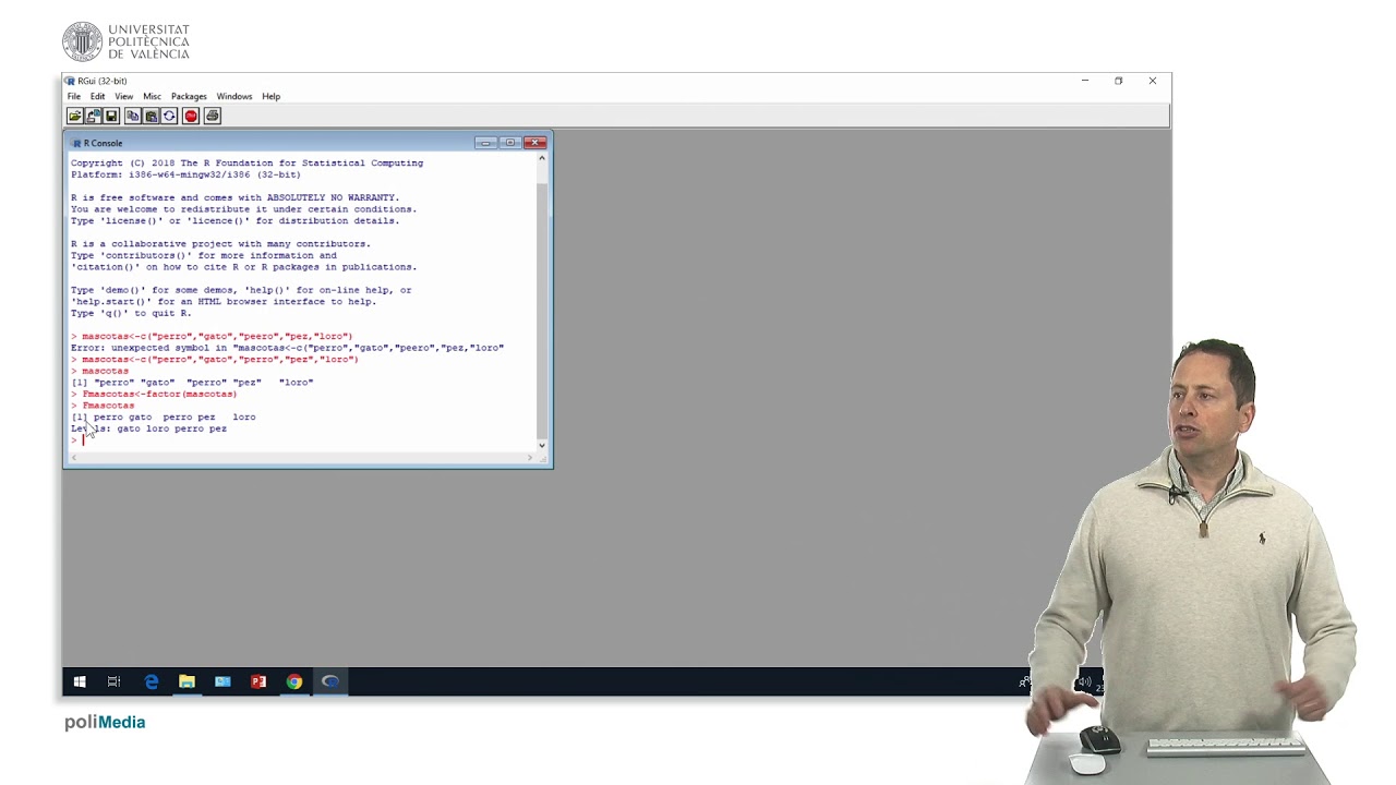Factores en R | 15/41 | UPV