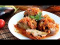 Баклажаны гармошка с фаршем  Невероятная вкуснятина