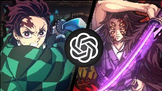 I made a demon slayer fighting game with ai  screenshot 4