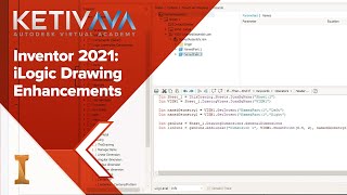 Inventor 2021: iLogic Drawing Enhancements | Autodesk Virtual Academy