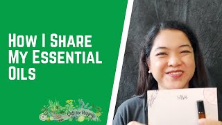 How I Share My Essential Oils