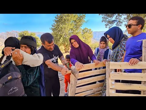 Kobra's return from the dormitory and making a wooden door for the Doora farm's platform