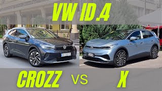 Порівняння Volkswagen ID.4 X vs Crozz в комплектації Pure Plus