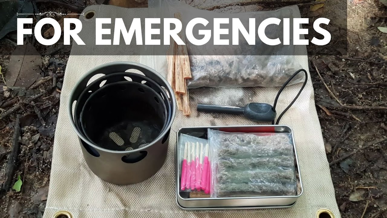 Backup Method for Lighting a Wood Stove in Wet Weather YouTube