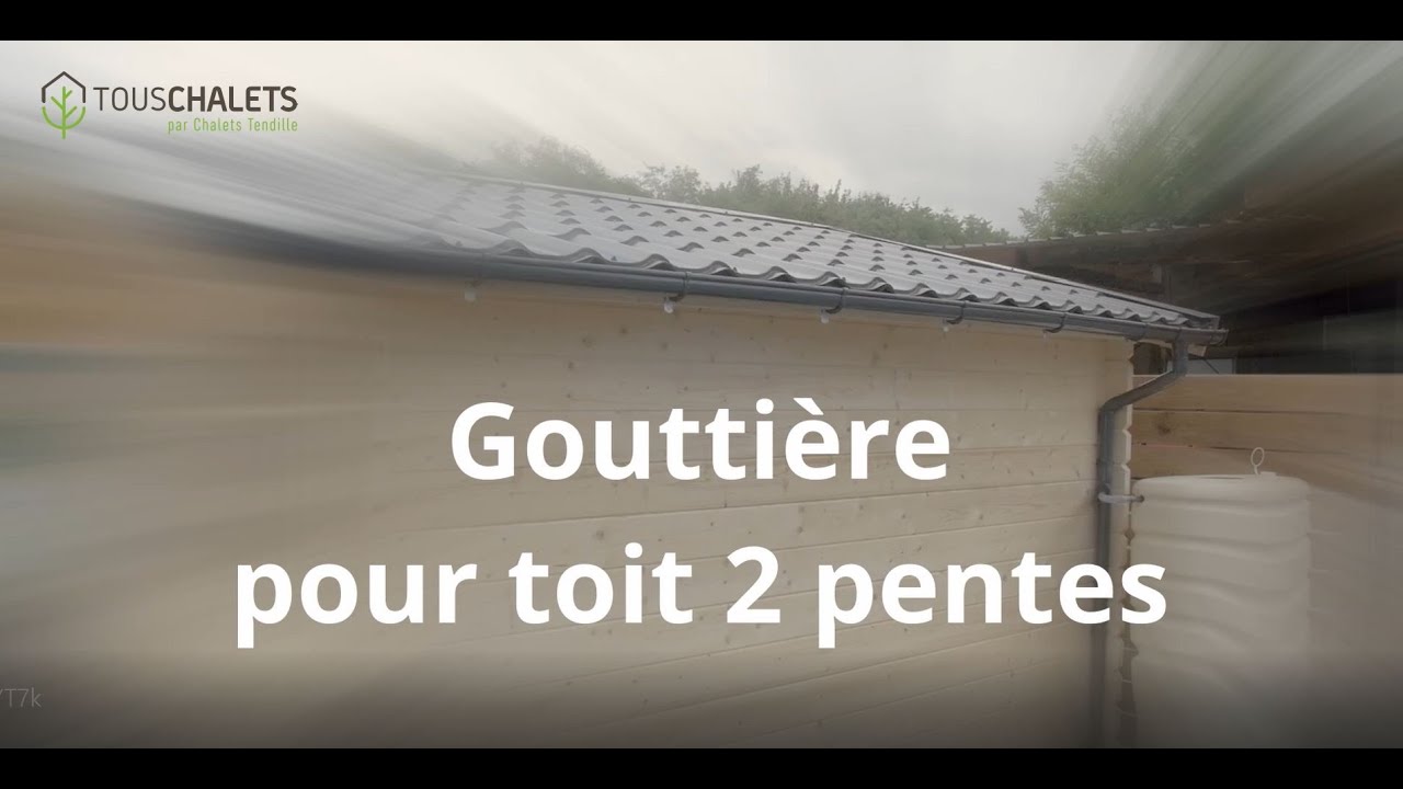 Poser des gouttières sur un toit double pente YouTube — free download