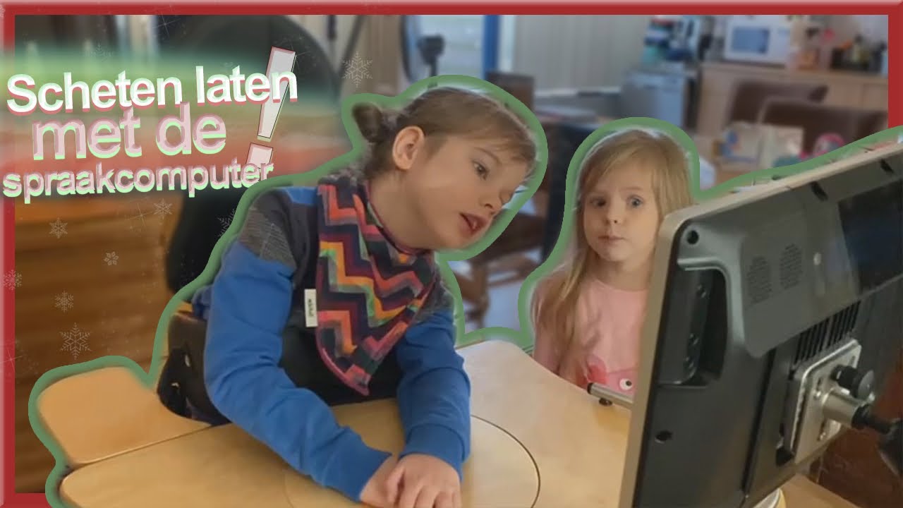 AGNES VLOG EN SCHETEN LATEN MET DE SPRAAKCOMPUTER! VLOGMAS DAG 18 2021