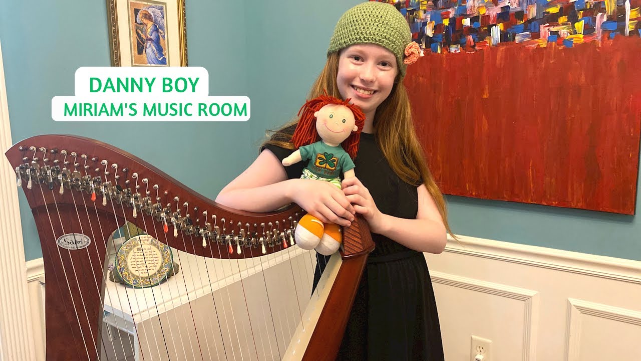 Danny Boy (Harp Cover) by 11-year-old harpist