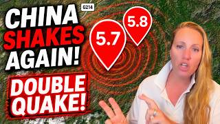 RARE Earthquake DOUBLET Strikes China — Two Near-Identical Quakes in 18 Minutes!