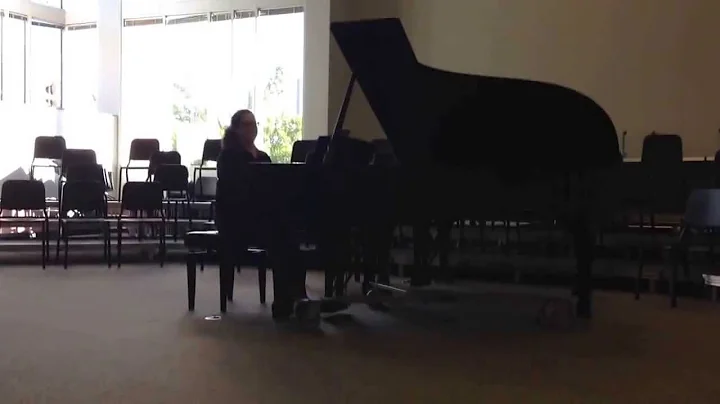 Amber Zuniga- Impressions on Blue by Kevin Olson
