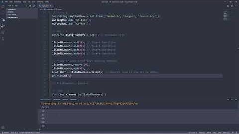#11.3 DART - Collection (Set and HashSet) |  Dart For Flutter