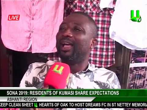 SONA 2019: Residents Of Kumasi Share Expectations