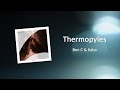 Ben C &amp; Kalsx - Thermopyles (Original Mix)