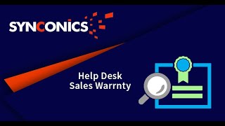 How to manage helpdesk sales warranty | Odoo Helpdesk : Synconics [ERP]