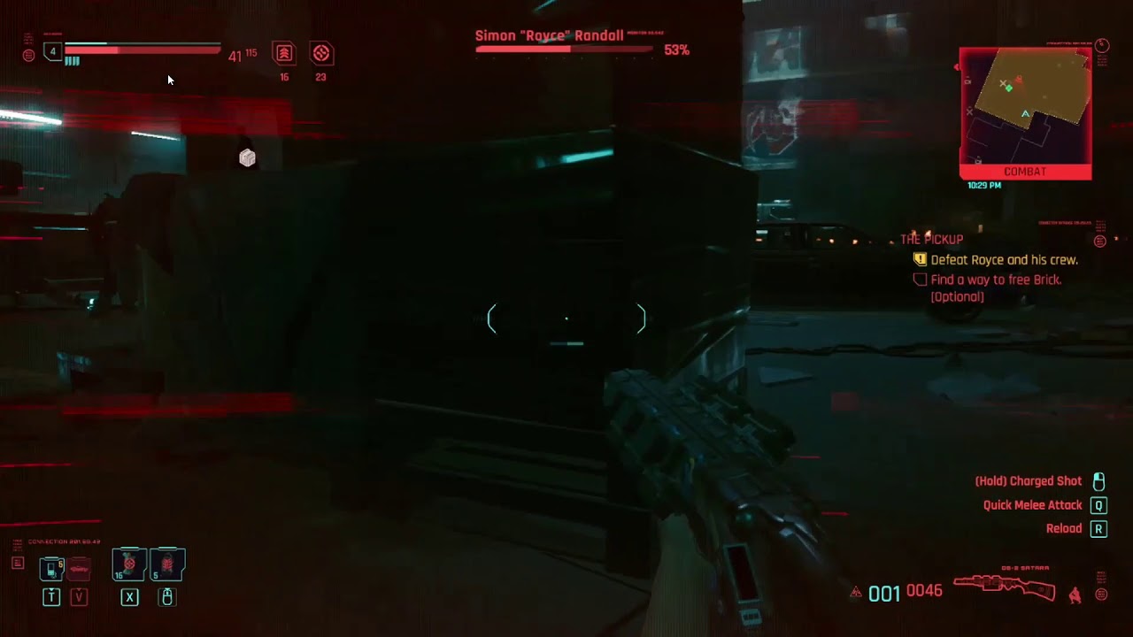 Cyberpunk Simon Royce Randall Fight