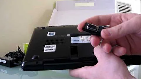 Asus Eee PC 1008HA unboxing