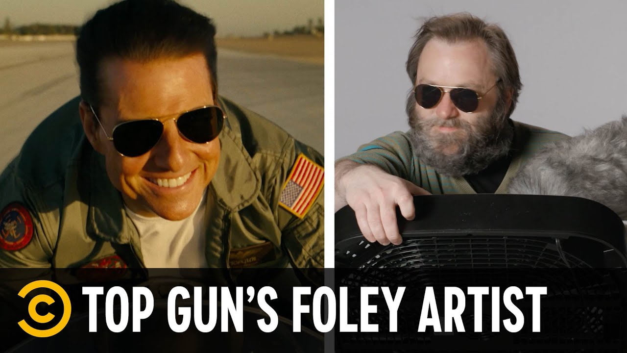 The Foley Artist for Top Gun: Maverick