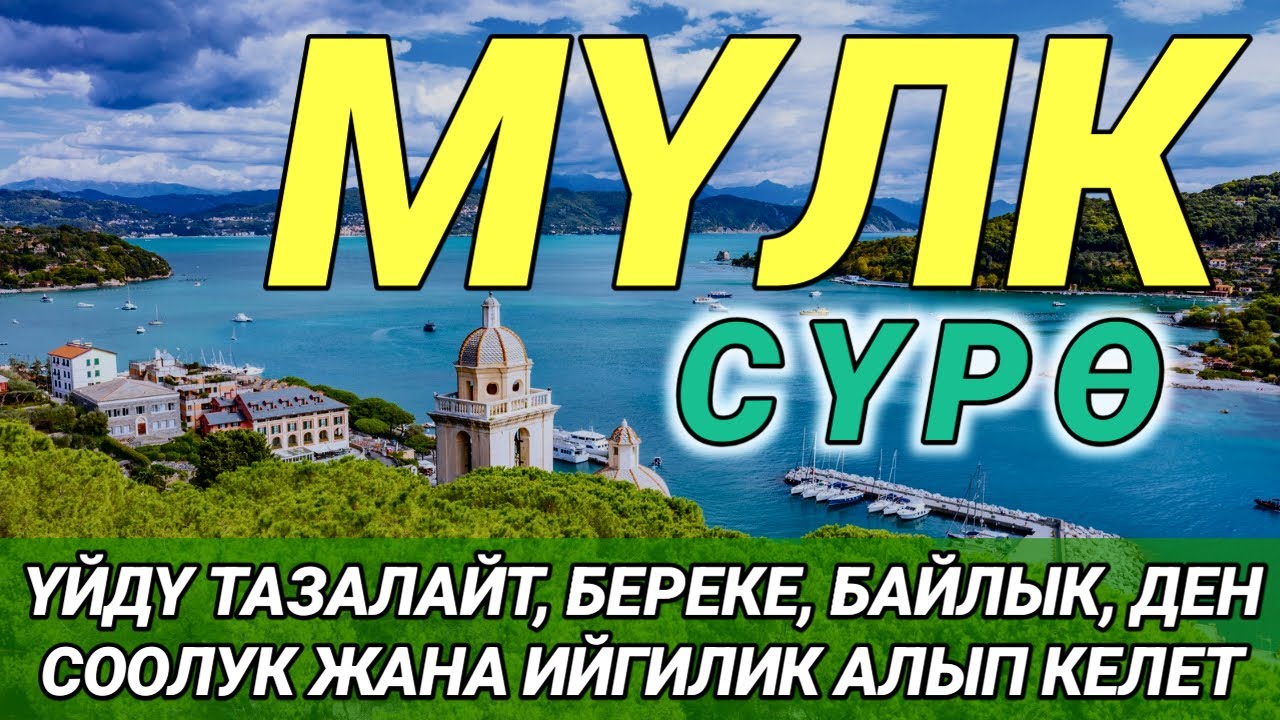 СҮРӨ АЛ МҮЛК| АР КАНДАЙ ЖАМАНДЫКТАН ЖАНА КӨЗ ТИЙҮҮДӨН КОРГОЙТ, ООМАТ, БЕРЕКЕ ЖАНА ЫРЫСКЫ АЛЫП КЕЛЕТ