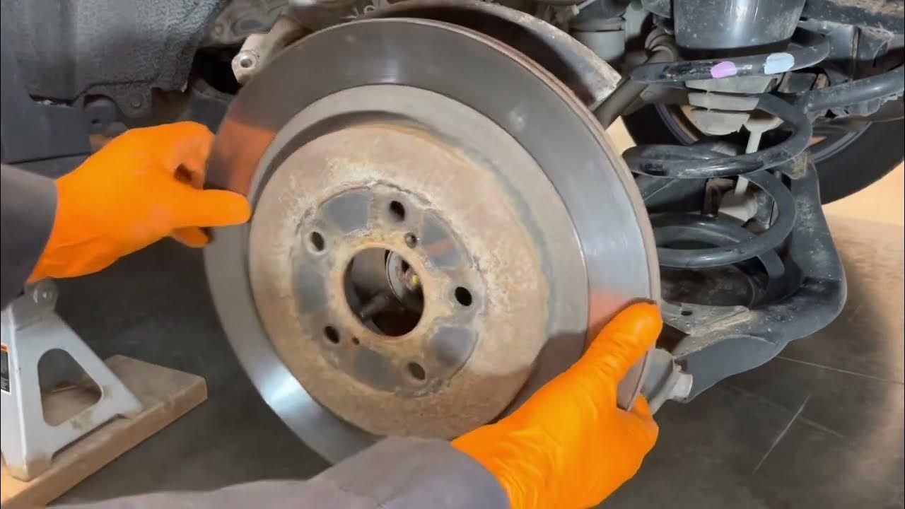 20162022 Lexus RX350 And RX450h Rear Brake Pads And Rotors Replacement